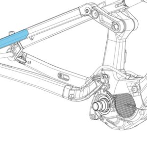ORBEA Osłona ramy transparentna Rise H