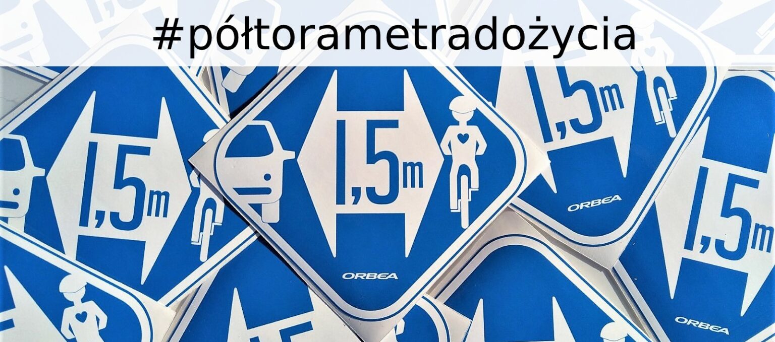 1,5 metra dla bezpieczeństwa