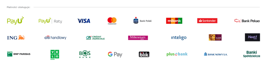 Pasek banki karty raty GPay 11 2022