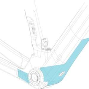 ORBEA Transparenta osłona dolnej rury Gain M