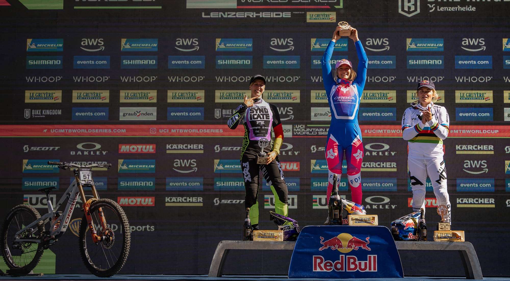 Zwycięstwo Tahnee Seagrave w Lenzerheide na Orbea Rallon DH