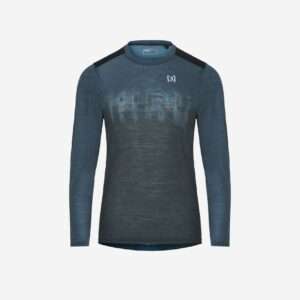 Koszulka kolarska damska MTB Merino Orbea Hiru Lab LS